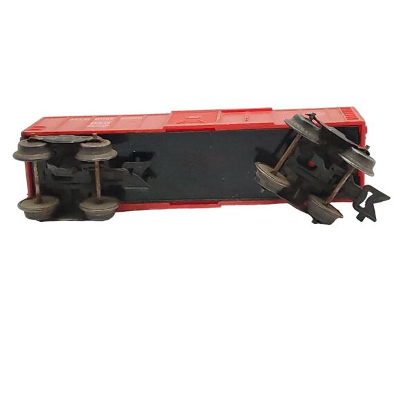 Marx Baltimore & Ohio 467110 8 Wheel Red Boxcar O Scale - Picture 6 of 13